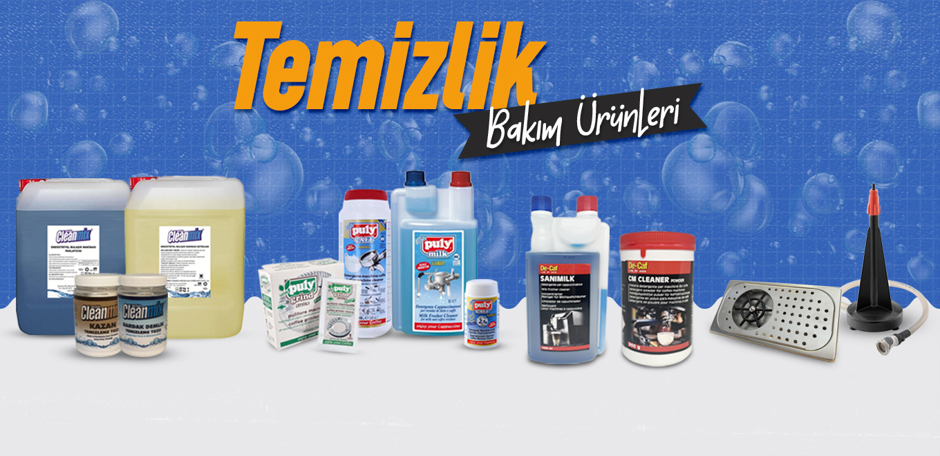 temizlik bakım ürünleri