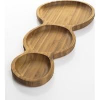Arangini Bambu 3 Bölmeli Çerezlik 35x16x1,6 cm Bambum B2499