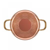 Bakır Yumurta Sahanı+ Nihale, Multi Metal, 16 Cm