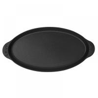 Döküm Balık Tavası Oval Metal Saplı