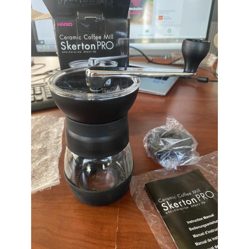 HARIO SKERTON PRO SERAMİK KAHVE DEĞİRMENİ EL DEĞİRMENİ 423.73 TL + KDV