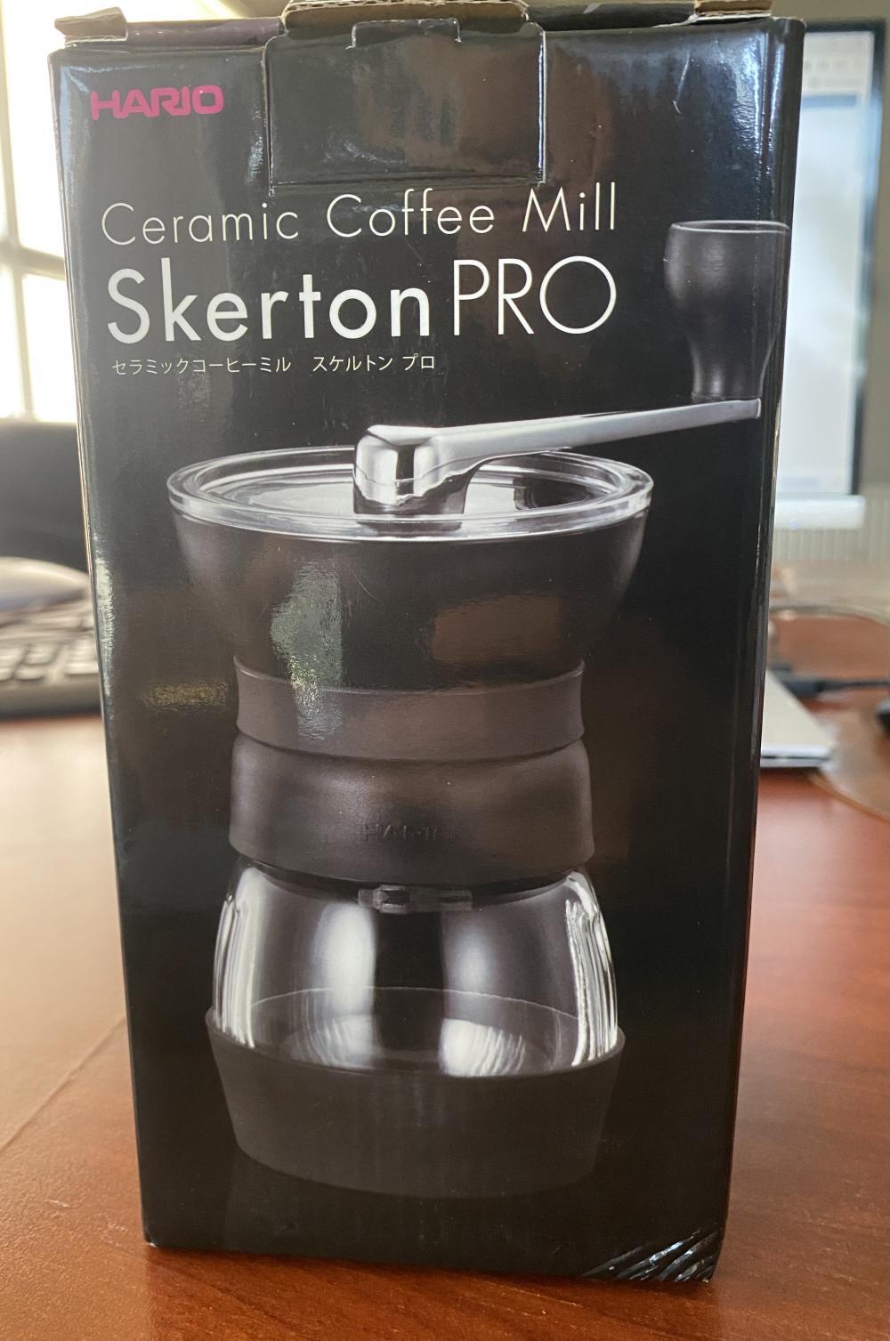 HARIO SKERTON PRO SERAMİK KAHVE DEĞİRMENİ EL DEĞİRMENİ 423.73 TL + KDV