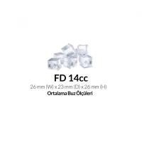 ICETECH FD-70 BUZ MAKİNESİ HAZNELİ KARE 14 GR KÜP BUZ 76 KG/GÜN