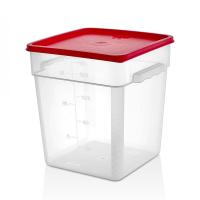 PP KARE SAKLAMA KABI GSPP-18 (KAPAK DAHİL DEĞİL)