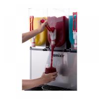 Samixir SLUSH36.Y Ice Slush Triple Meyve Suyu Dispenseri, 12+12+12 L, Sarı