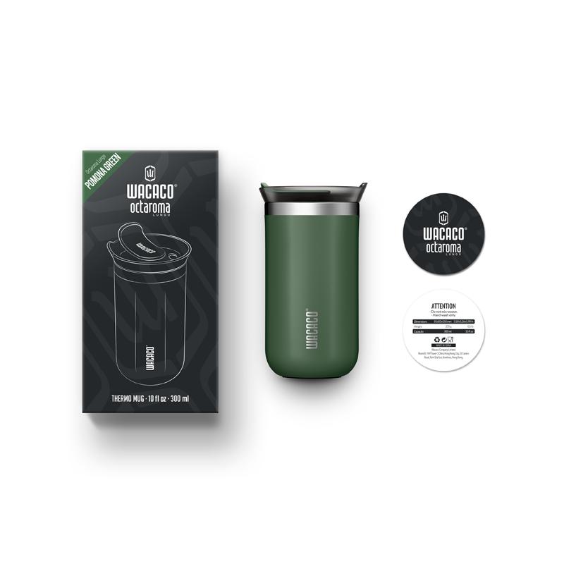 Wacaco Octaroma Lungo Termos Mug Koyu Yeşil 33.90 Dolar + KDV