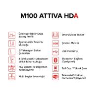 La Cimbali M100 Attiva HDA 3 Gruplu Tam Otomatik Espresso Kahve Makinesi (Fiyat Sorunuz)
