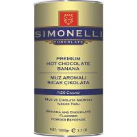 Simonelli Hot Chocolate Banana - Sıcak Çikolata Muz Aromalı 1000 Gram