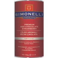 Simonelli Hot Chocolate Strawberry- Sıcak Çikolata Çilek Aromalı 1000 Gram