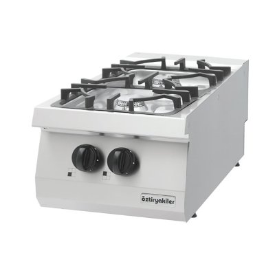  Öztiryakiler  7865.N1.40703.33LS Ocak Set Üstü 700 Seri Gazlı İkili 40x70x30 (Ls) -2X7,5 Kw