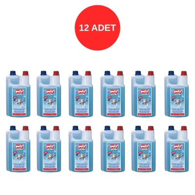 Puly Milk 1000 ml Espresso Makinesi Sıvı Temizleyicisi 12'li 