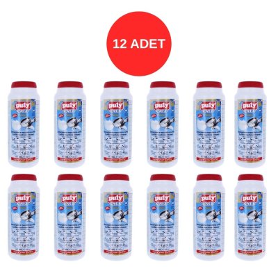 PulyCaff Espresso Makinesi Temizlik Tozu 900 Gram 12'li 