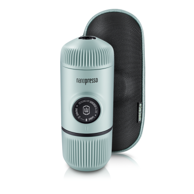 WACACO NANOPRESSO MANUEL ESPRESSO MAKİNESİ BUZ MAVİSİ