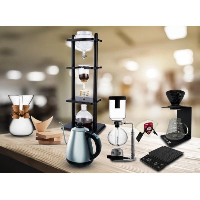 Avantajlı 3. Nesil Kahve  Demleme Pro Ekipman Seti - Cold Brew Kahve Demleme Ünitesi Ahşap Boyunlu Demleme Ekipmanı 800 ml Filtre Kağıdı 100’lü  Sifon Kahve Demleme Ünitesi 5 Kupa V60 Pro Coffeer Set Hassas Kahve Terazi Elektrikli Gooseneck Drip Kettle