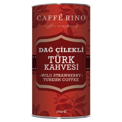 Cafferino Dağ Çilekli Türk Kahvesi - 250 gr