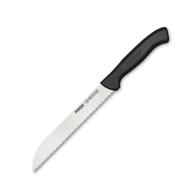 Ecco Ekmek Bıçağı Geniş Pro 22,5 cm SİYAH - 38009