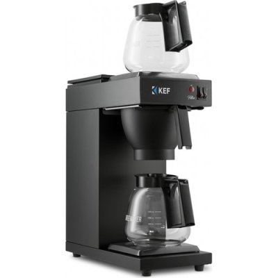 Kef Filtre Kahve Makinası Profesyonel FLT120-2 Siyah