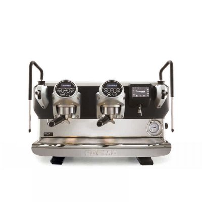 Faema E71 E A/2 Serisi 5 Button Full Otomatik Espresso Kahve Makinesi, 2 Gruplu, Siyah-Gümüş