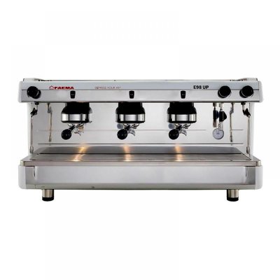 Faema E98 UP S/3 Tall Cup Yarı Otomatik Espresso Kahve Makinesi, 3 Gruplu, Beyaz
