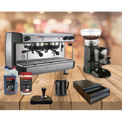 HORECAMARK CAFE SET EX Kafe Ekipman Seti Casadio Undici S2 Espresso Makinesi Değirmen Barista Set Temizlik Set