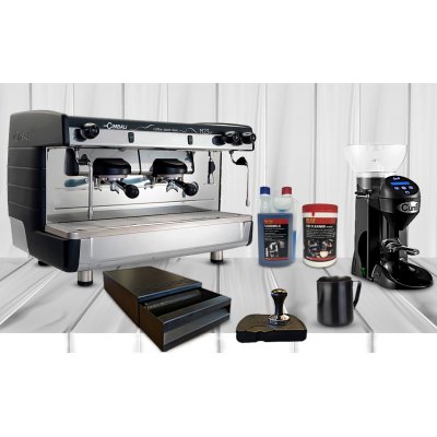 HORECAMARK CAFE SET UPX Kafe Ekipman Seti La Cimbali M23 UP Espresso Makinesi Otomatik Değirmen Barista Set Temizlik Set