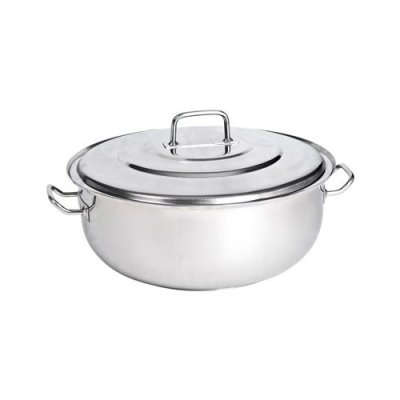 Kayalar - 40x17 cm - 19 Litre Helvane Tencere Kapaklı