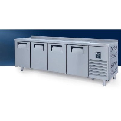 İceinox Cts 650 Cr Tezgah Tip Gn Endüstriyel Buzdolabı - 4 Kapılı