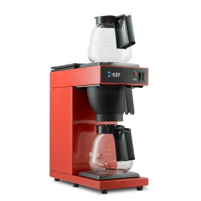 Kef Filtre Kahve Makinesi Profesyonel FLT120-2 Kırmızı