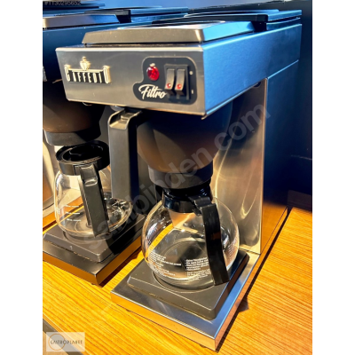 PROFESYONEL FİLTRE KAHVE MAKİNESİ COFFEEDIO CAM POTLU