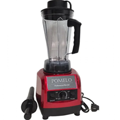 Pomelo FTB-35MS Profesyonel Bar Blender - Kırmızı