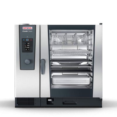 Rational iCombi® Classic 10 Tepsi -2/1 GN Gazlı Kombi Fırın