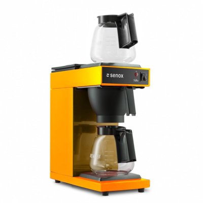 Senox Coffeedio FLT120 - 2 Filtre Kahve Makinesi 1.8 Lt. Sarı