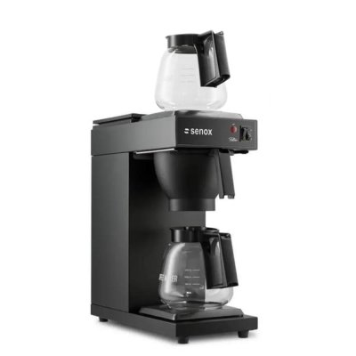 Senox Coffeedio FLT120 - 2 Filtre Kahve Makinesi 1.8 Lt. Siyah