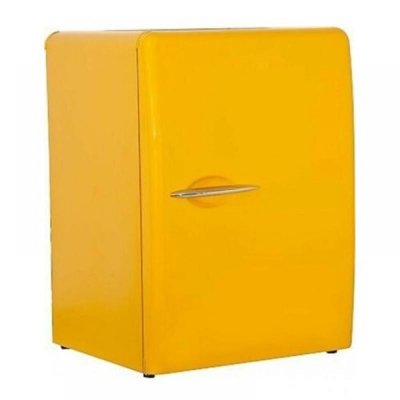 Senox Retro Minibar Buzdolabı, 38 L, Sarı