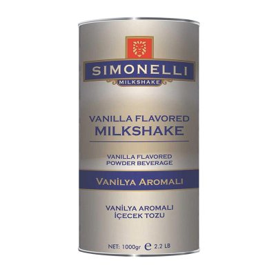 Simonelli Milkshake Vanilya Aromalı 1000 gr