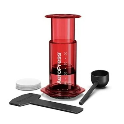 Aeropress Kahve Demleme Ekipmanı Kırmızı