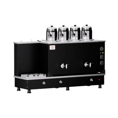 Anka STF04 Statik Turbo Hibrit Çay Makinesi  Elektrikli+Gazlı