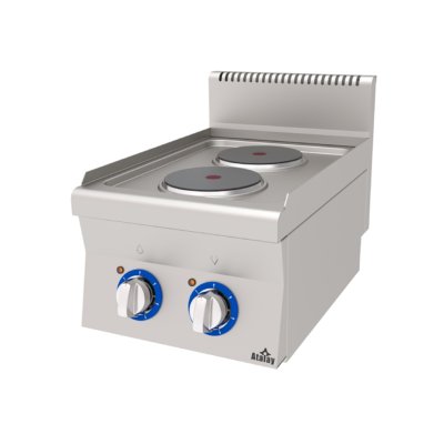 Atalay 600 Seri E AEO-460 Elektrikli İkili Ocak - Setüstü Yarım Modül 