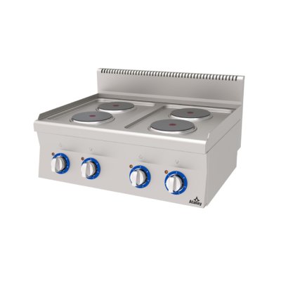 Atalay 600 Seri E AEO-860 Elektrikli Dörtlü Ocak - Setüstü Tam Modül 