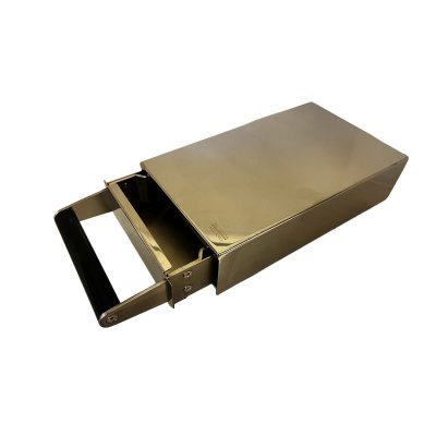 Bellezza Kahve Posa Çekmecesi - Inox (78mm - 305mm - 140mm)