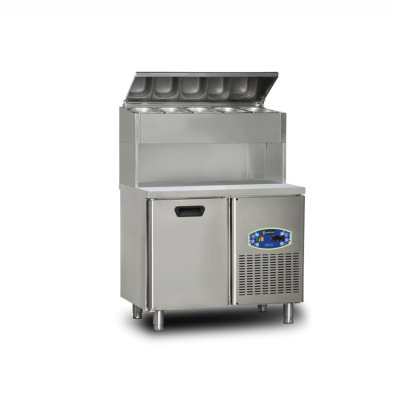 Dampak 1 Kapılı Pizza Hazırlık Dolabı Alçak Model 100x70x109 cm 196 Lt.