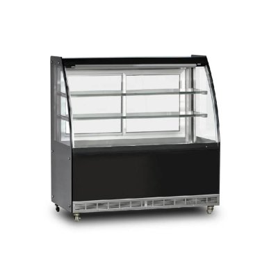 Dampak Isıtmalı Bombe Camlı Teşhir Dolabı 160x70x130 cm 540 Lt