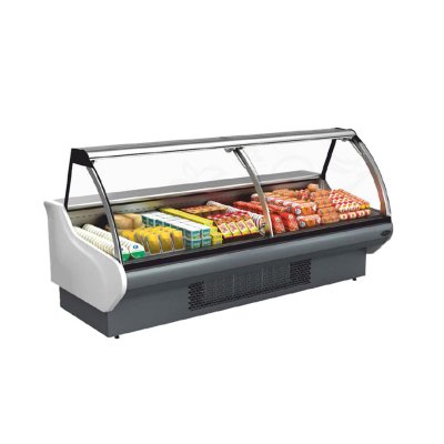 Dampak Soğutmalı İçten Motorlu Teşhir Dolabı, 281,5x116,5x125 cm