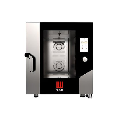Eka Mkf 711-VTS Elektrikli Boylerli Kombi Fırın Dokunmatik Kontrol, Gn 1/1