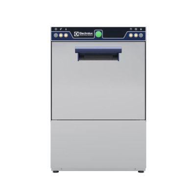 Electrolux Professional 402290 Bulaşık Yıkama Bardak Yıkama Makinesi, Tek Cidarlı, Parlatıcı Pompalı ve Drenaj Pompalı, 1 Programlı, 30 sepet/saat 40x40 sepetli