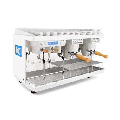 Elektra K-UP 2W Tam Otomatik Espresso Kahve Makinesi, 2 Gruplu, Buz Beyaz