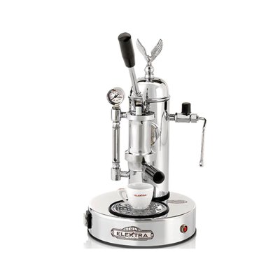 Elektra Micro Casa Leva S1C Yarı Otomatik Espresso Kahve Makinesi, Krom