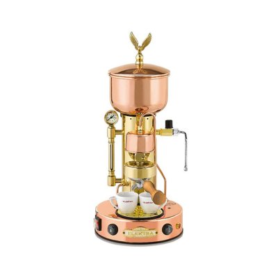 Elektra Micro Casa SXC Yarı Otomatik Espresso Kahve Makinesi, Bakır Pirinç