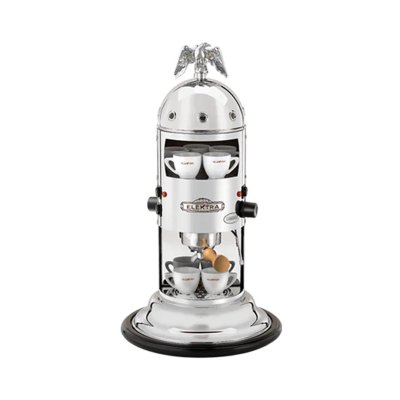 Elektra Micro Mini Verticale S1 Yarı Otomatik Espresso Kahve Makinesi, Krom