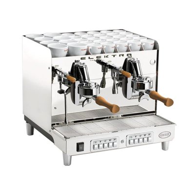 Elektra Sixties Tam Otomatik Espresso Kahve Makinesi, 2 Gruplu, Inox